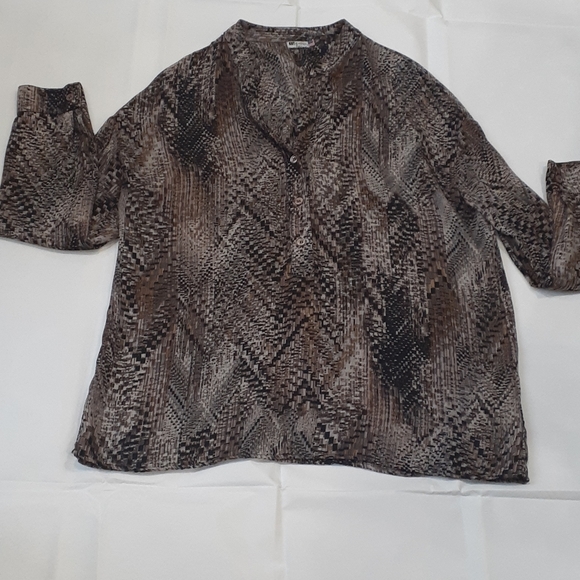 Vtg.Kut from the kloth button up top blouse sz small - Picture 8 of 11